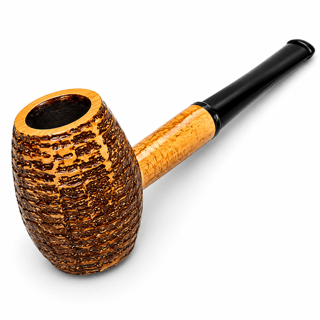 Missouri Meerschaum Country Gentleman Corn Cob Tobacco Pipe Straight 6mm USA