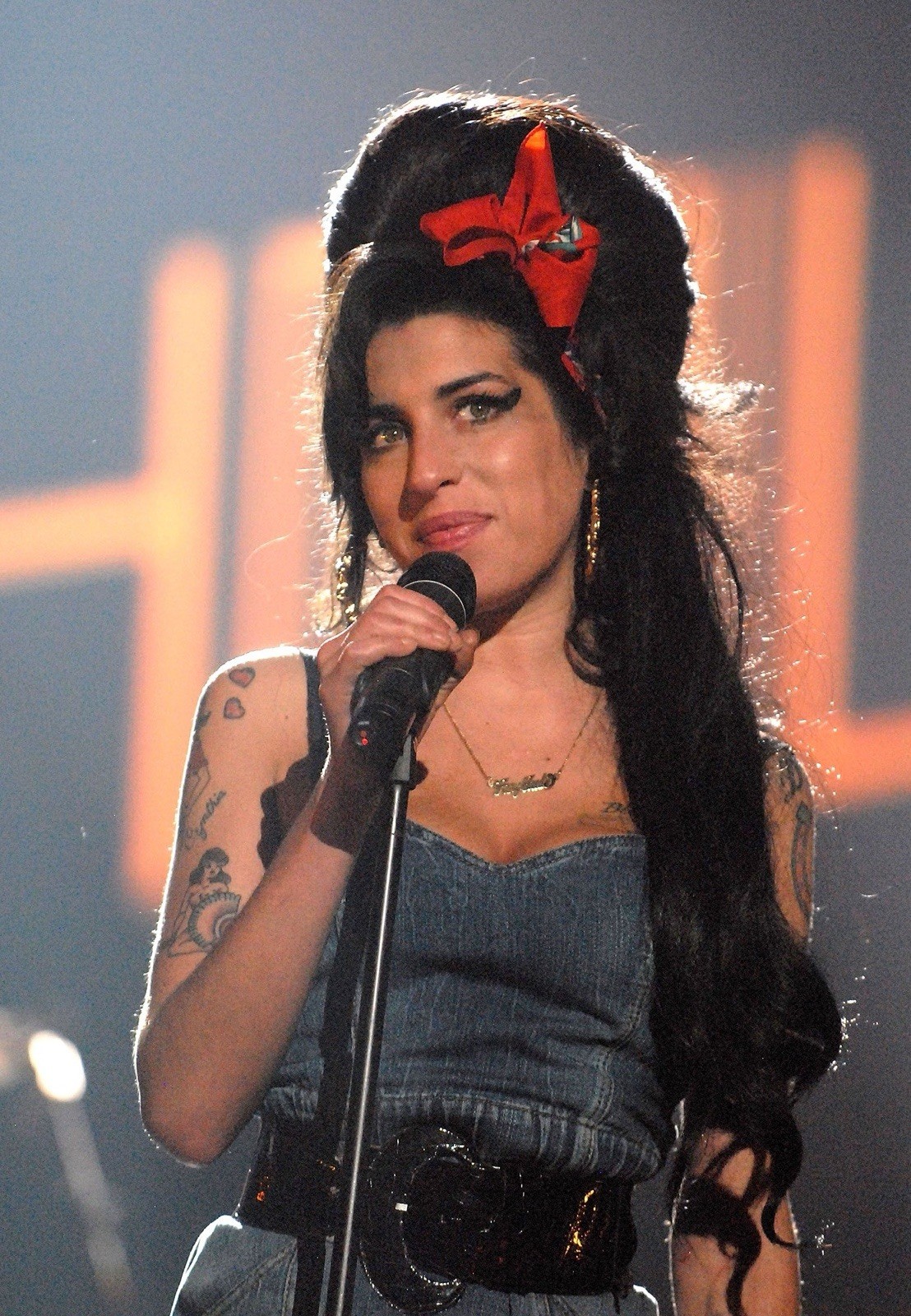 Amy Winehouse British singer, songwriter, musician and businesswoman. Photo