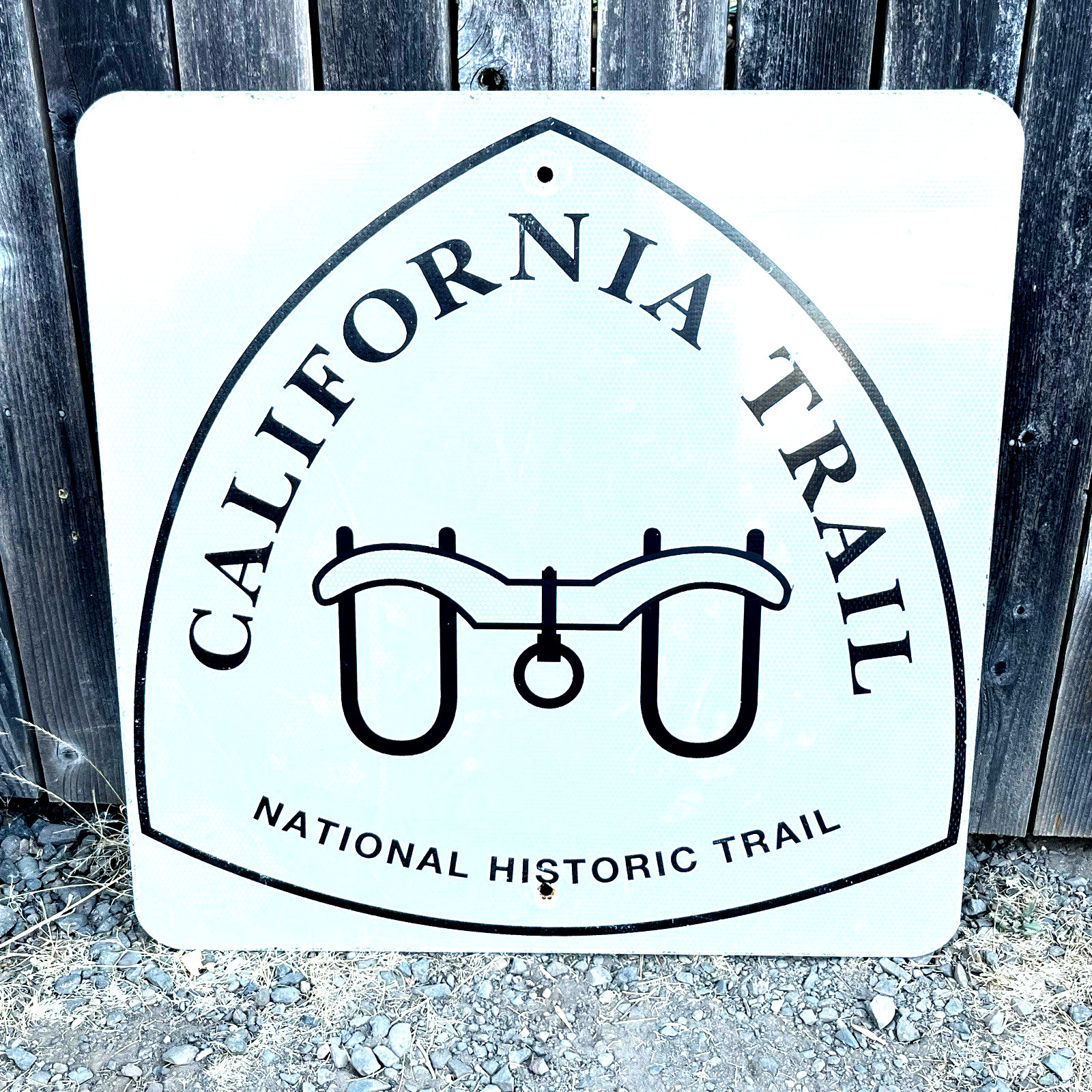 California National Historic Trail Road Sign Metal 24
