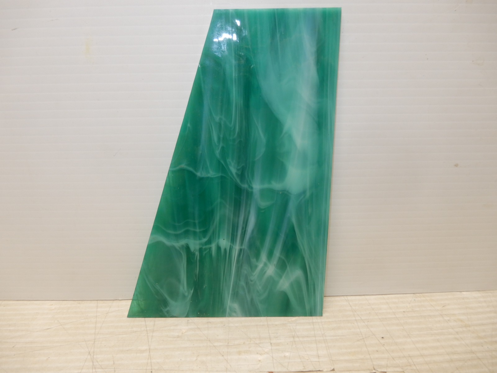 ANTIQUE GREEN SLAG GLASS PIECES SOLD EACH 8 AVAILABLE