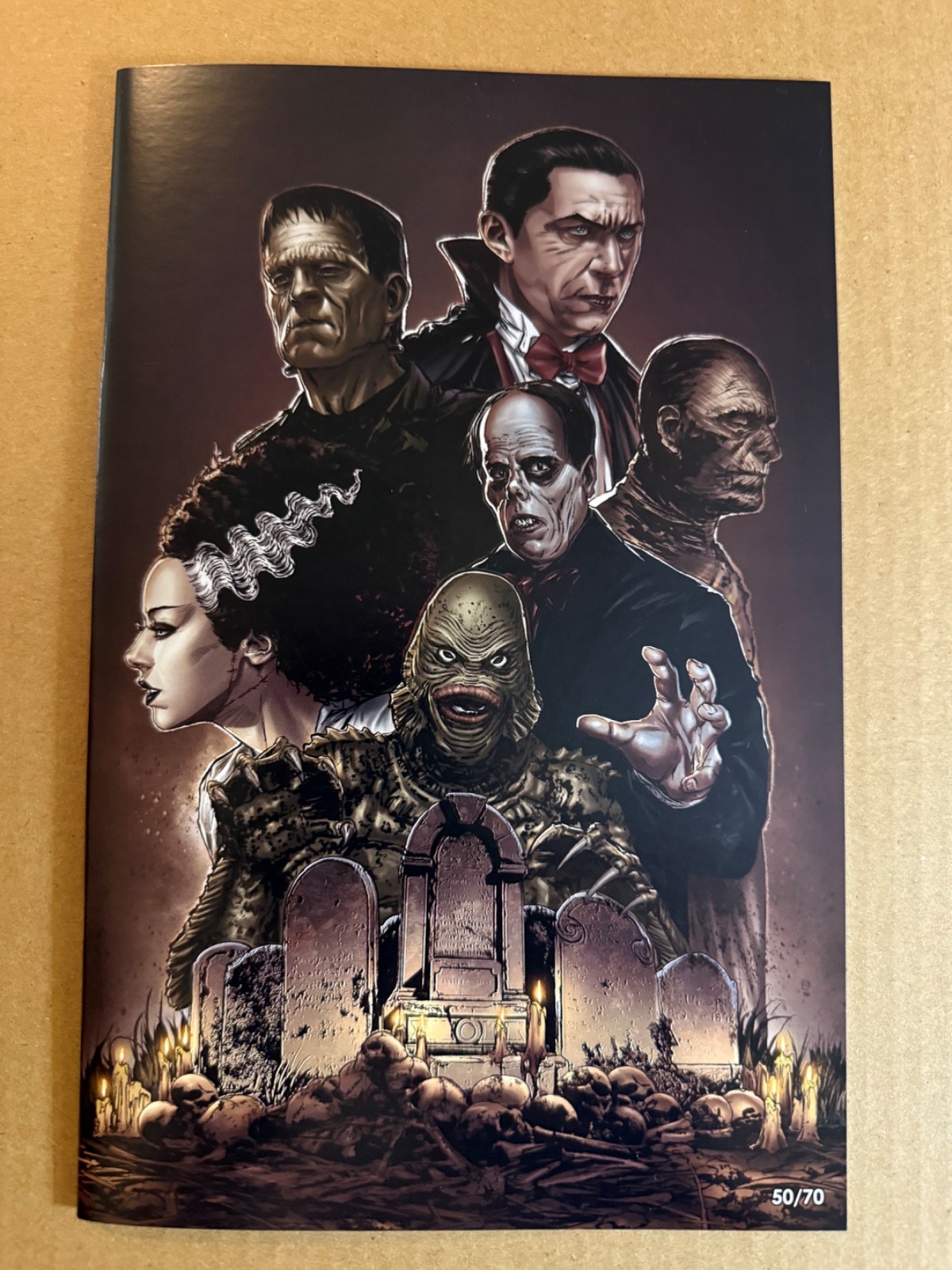 Orbit: The History of Classic Monsters NYCC Raymond Gay Virgin Exclusive Ltd 70