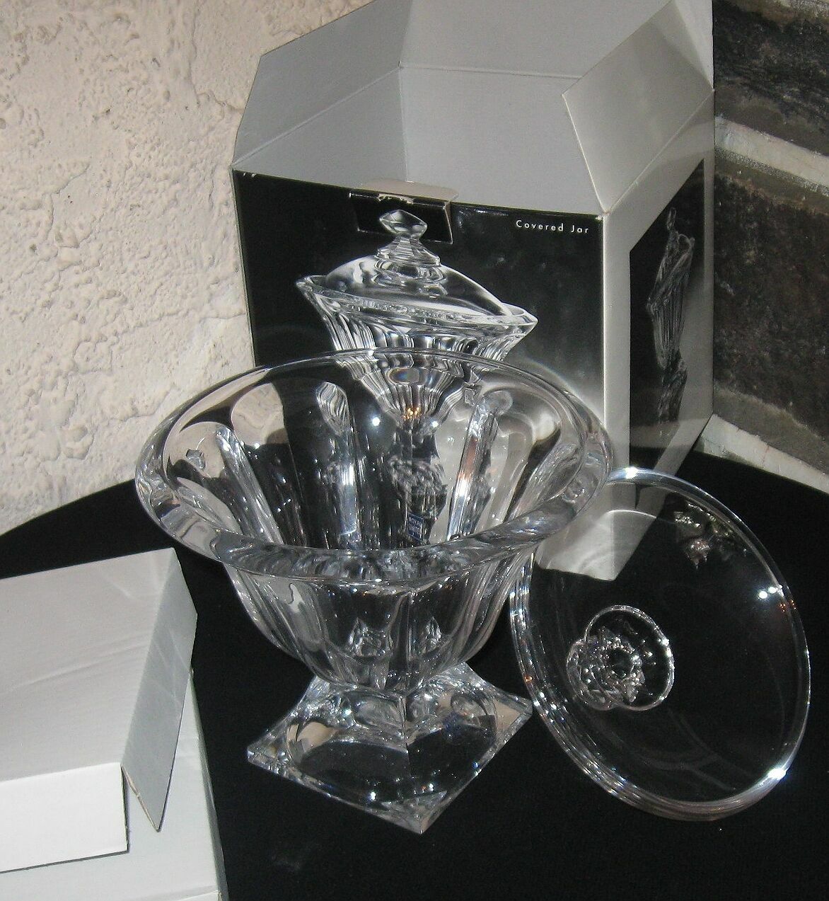Crystal Compote / Bowl Royal limited Orig Box unused Czech Rep.FREE SHIP