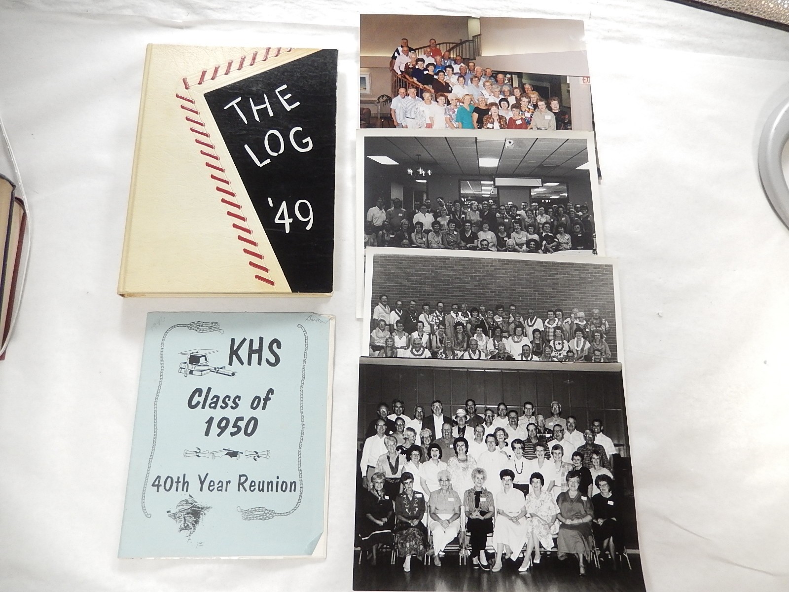 Yearbook, Kearney High School, Kearney Nebraska, 1949, The Log, Extras