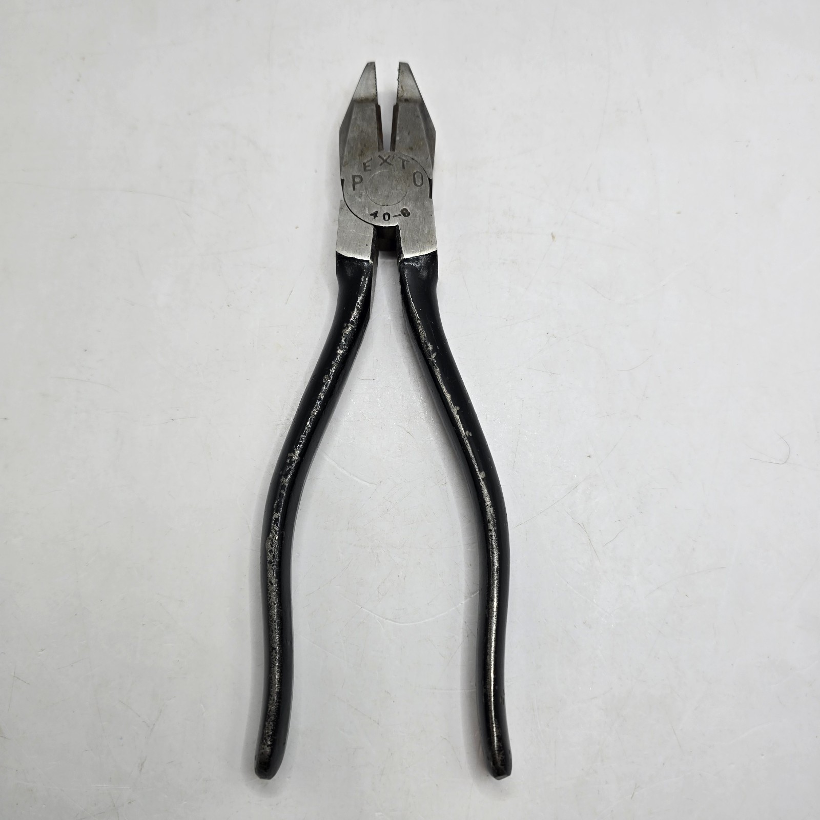 Vintage PEXTO 40-8 Lineman Pliers 8 Inch Made in USA  Heavy Duty