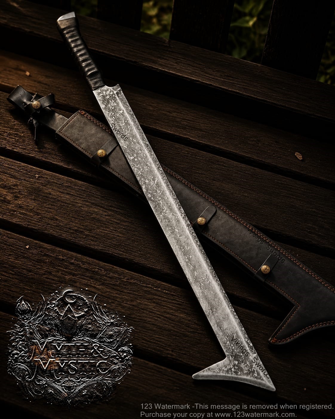 Uruk-hai Sword Isengard Forged LOTR Tolkien Fantasy Movie Orc Cosplay Prop Gift