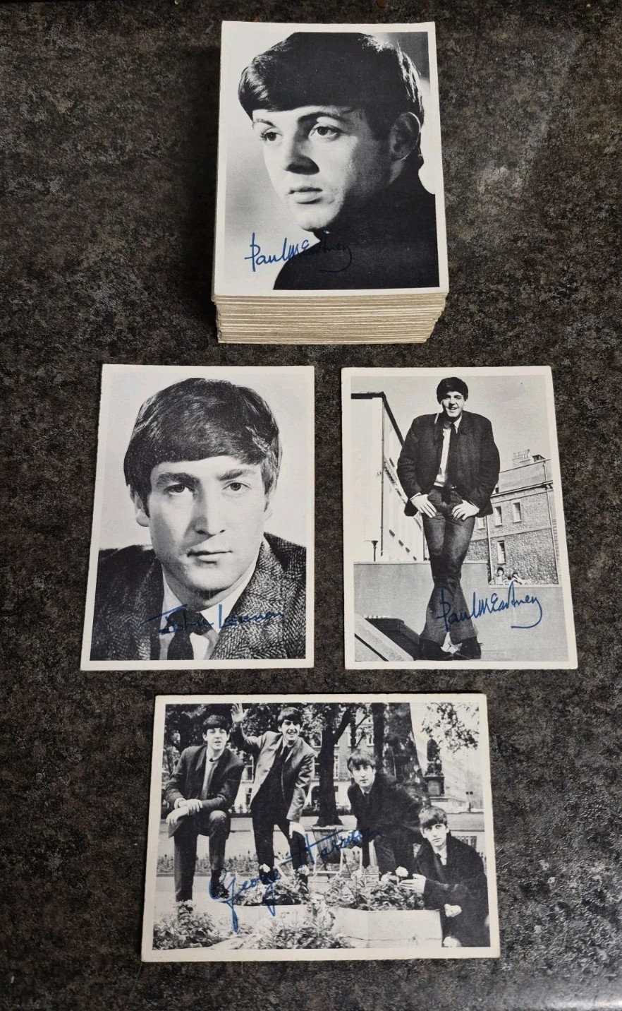 1964 THE BEATLES Black & White Series 1 O-Pee-Chee OPC COMPLETE Set 1-60 EX - NM