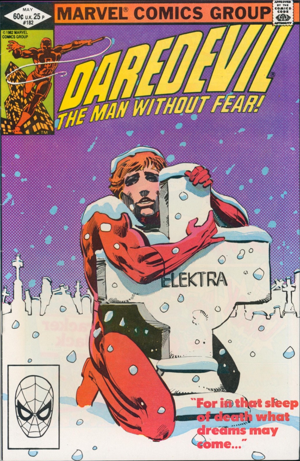 DAREDEVIL #182 ~ MARVEL COMICS 1982 VF