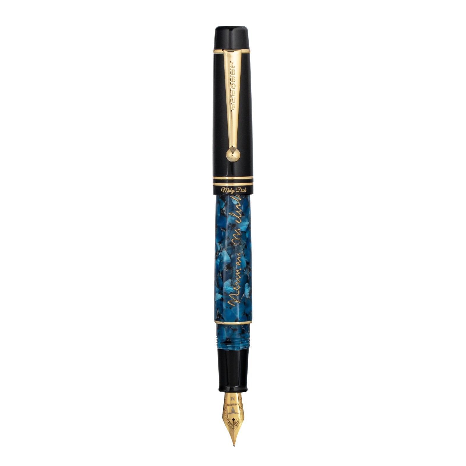 Brand New 2023 LeBOEUF Herman Melville Moby Dick Fountain Pen LE F or M