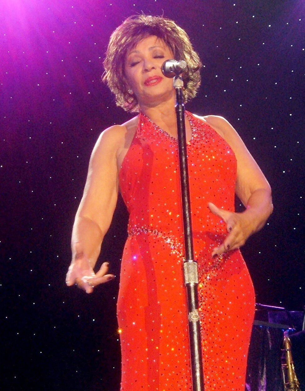 Iconic Welsch Singer Shirley Bassey Classic Picture Poster Photo 24x36
