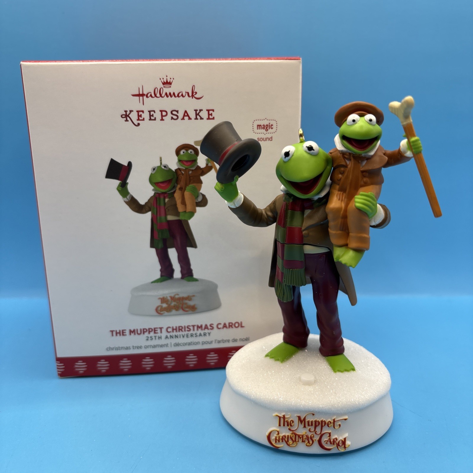 2017 Hallmark Keepsake Christmas Ornament- Muppet Christmas Carol 25 Anniversary