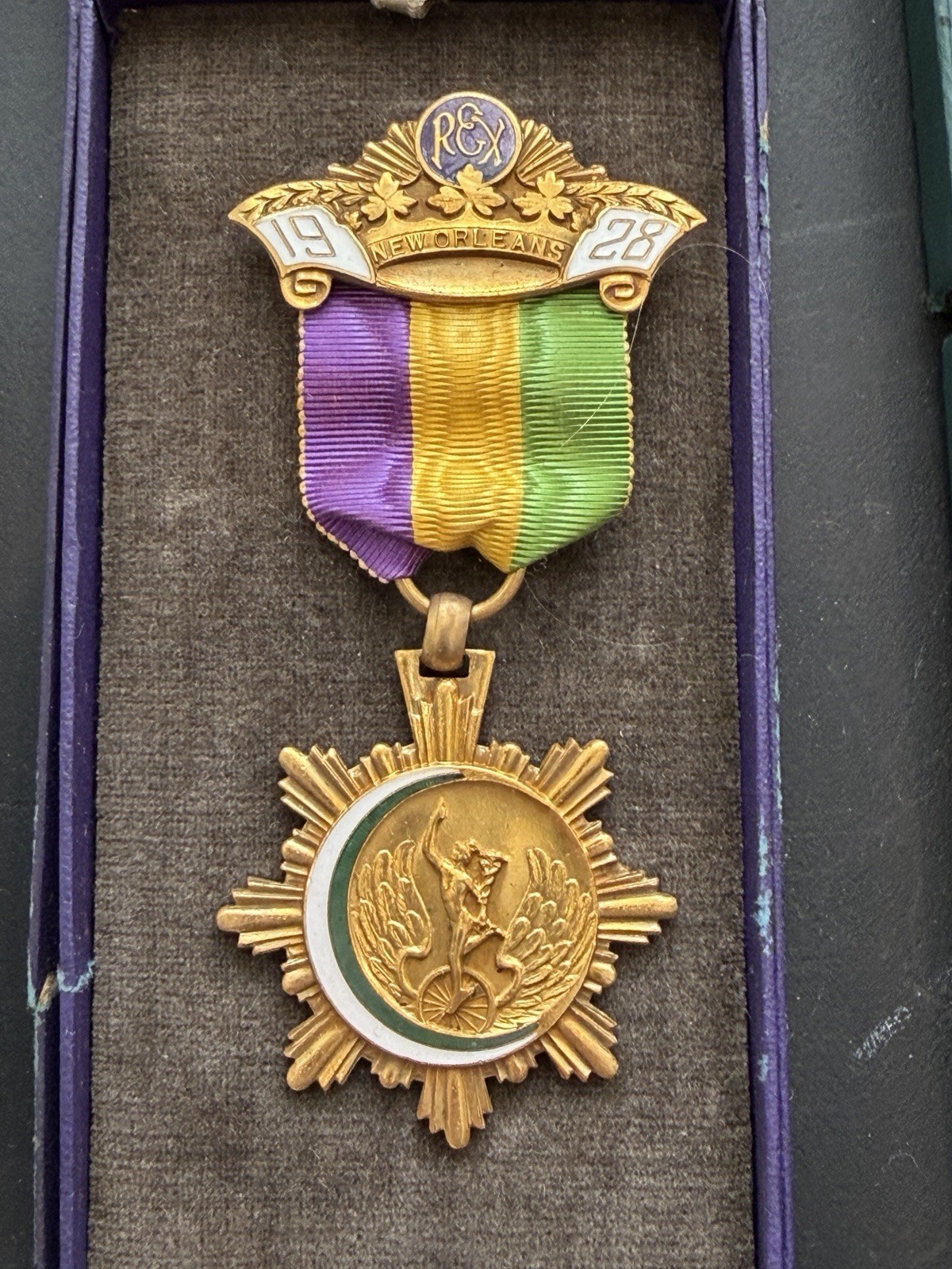 1928 Rex Men’s Ducal Medallion - Mardi Gras Krewe Favor