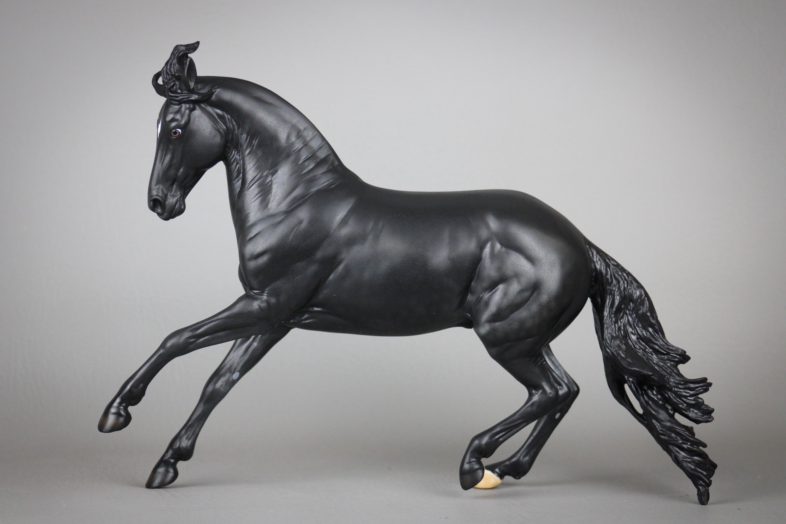 CUSTOM Breyer Criollo Stallion Horse ~ Dapple Black ~ Dan Van’s Custom