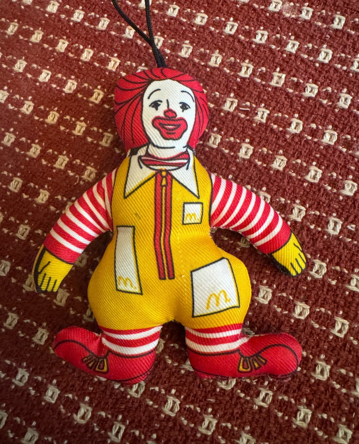 Vintage McDonald’s Ronald McDonald Christmas Ornament from 1981