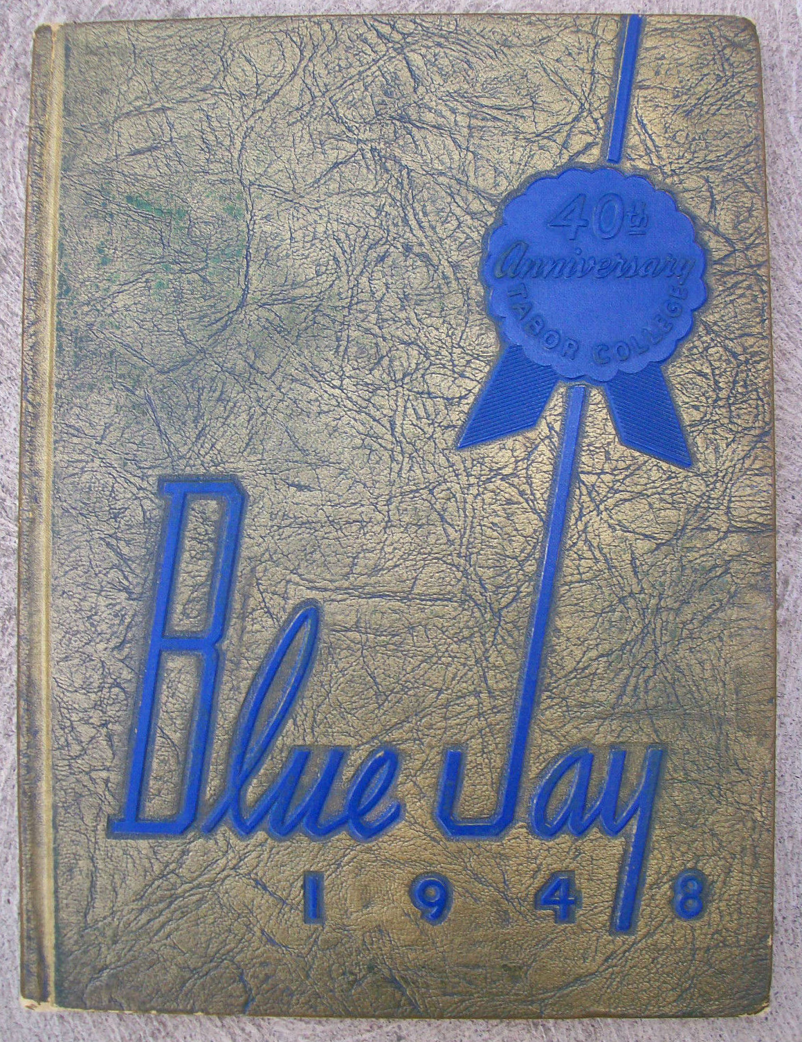 Vintage 1940s Yearbook Kansas College '48 Midwestern Post World War II Hardcover Vintage 1940s Yearbook Kansas College '48 Midwestern Post World War II Hardcover