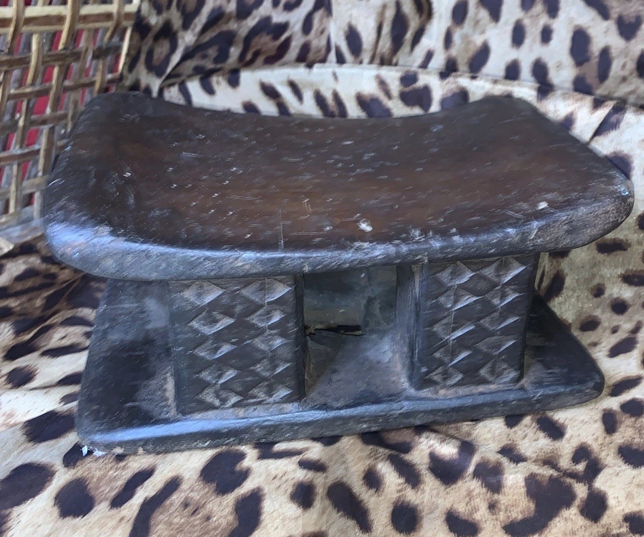 West Africa•Ashanti•Stool From Ghana•Antique