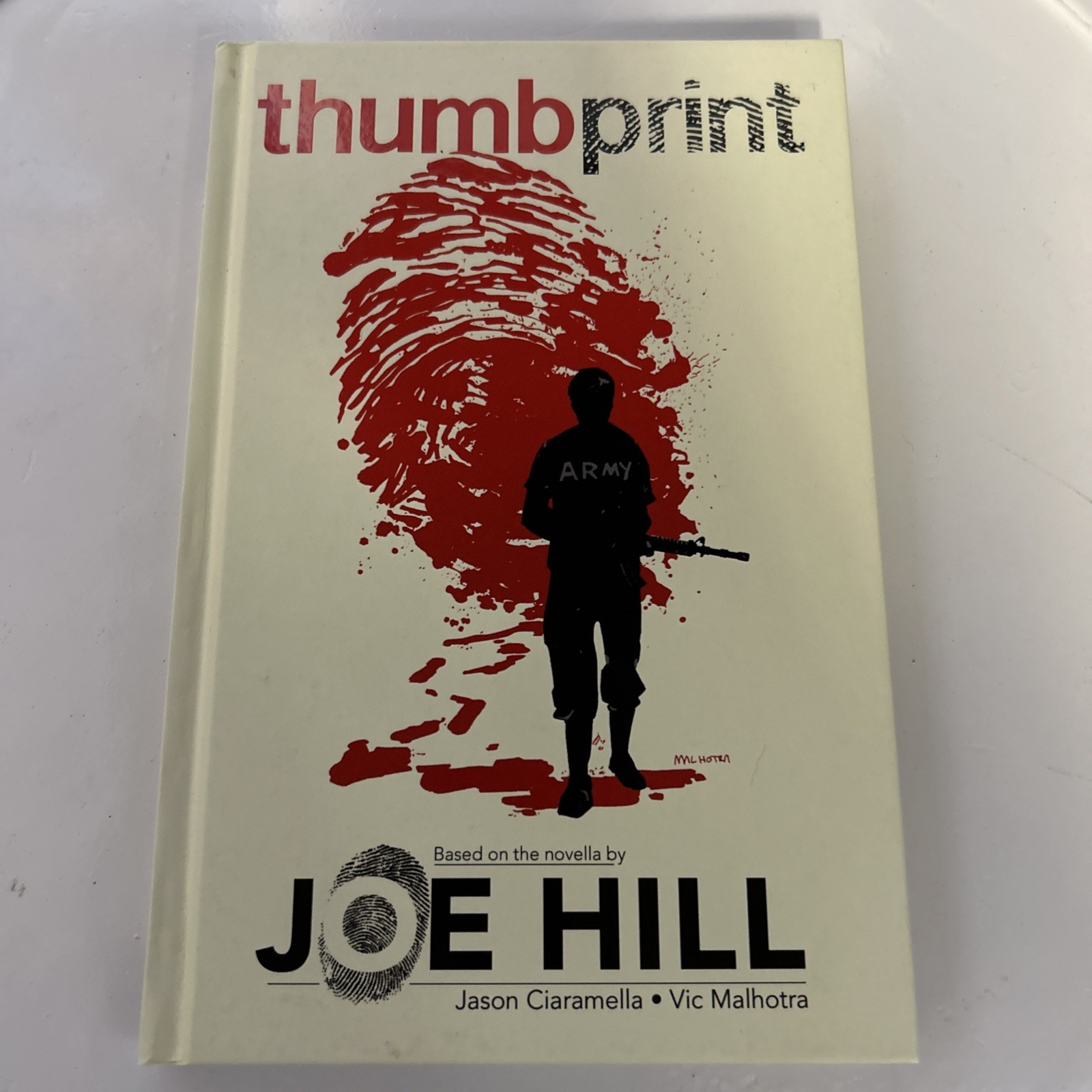 IDW Comics: Joe Hill’s Thumbprint 2013 First Printing Jason Ciaramella Hardback IDW Comics: Joe Hill’s Thumbprint 2013 First Printing Jason Ciaramella Hardback