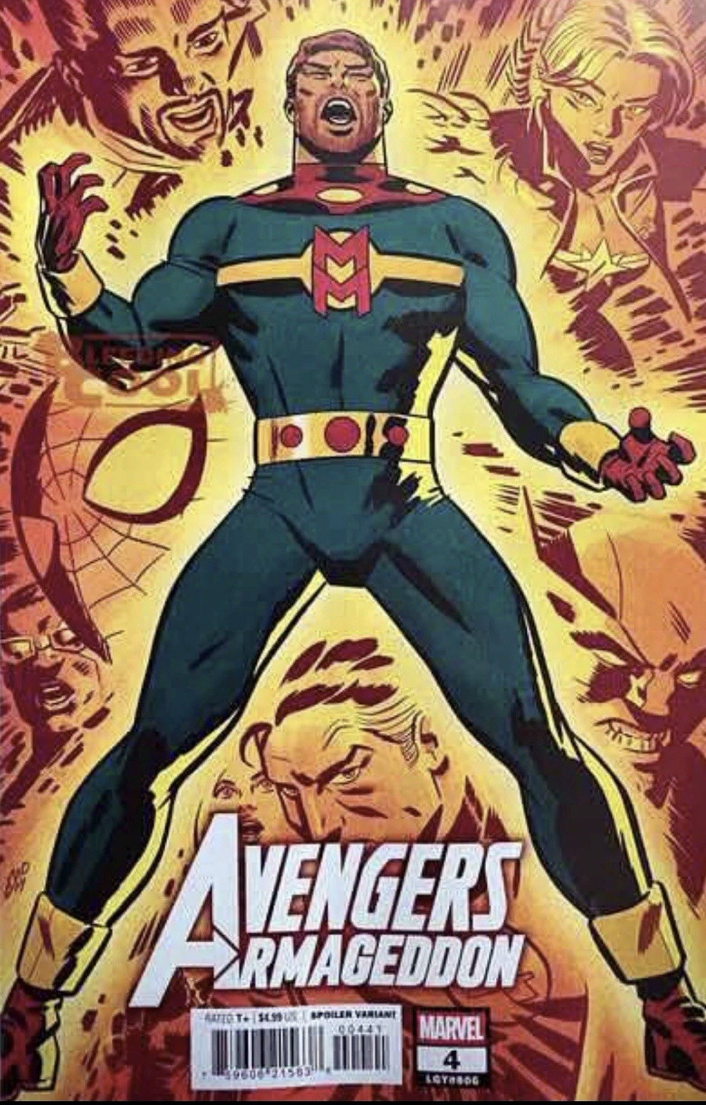 🔥 Avengers: Armageddon #4 Michael Cho Spoiler Variant Miracleman 9/16/26 🔥