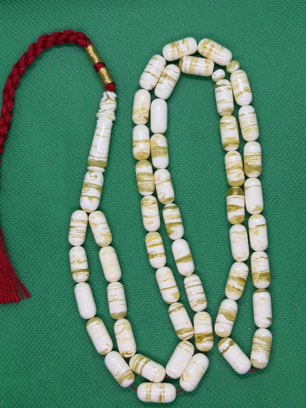 Amber succinate tiger Tasbih