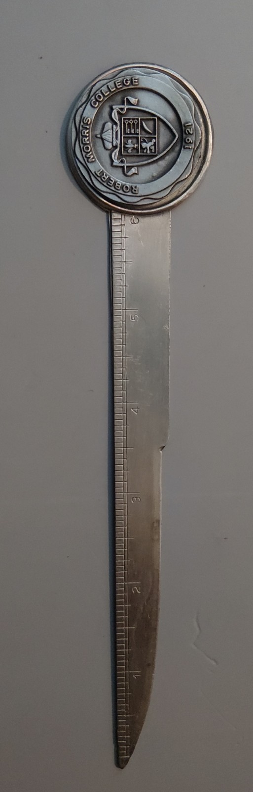Robert Morris University President's Challenge Coin Letter Opener 