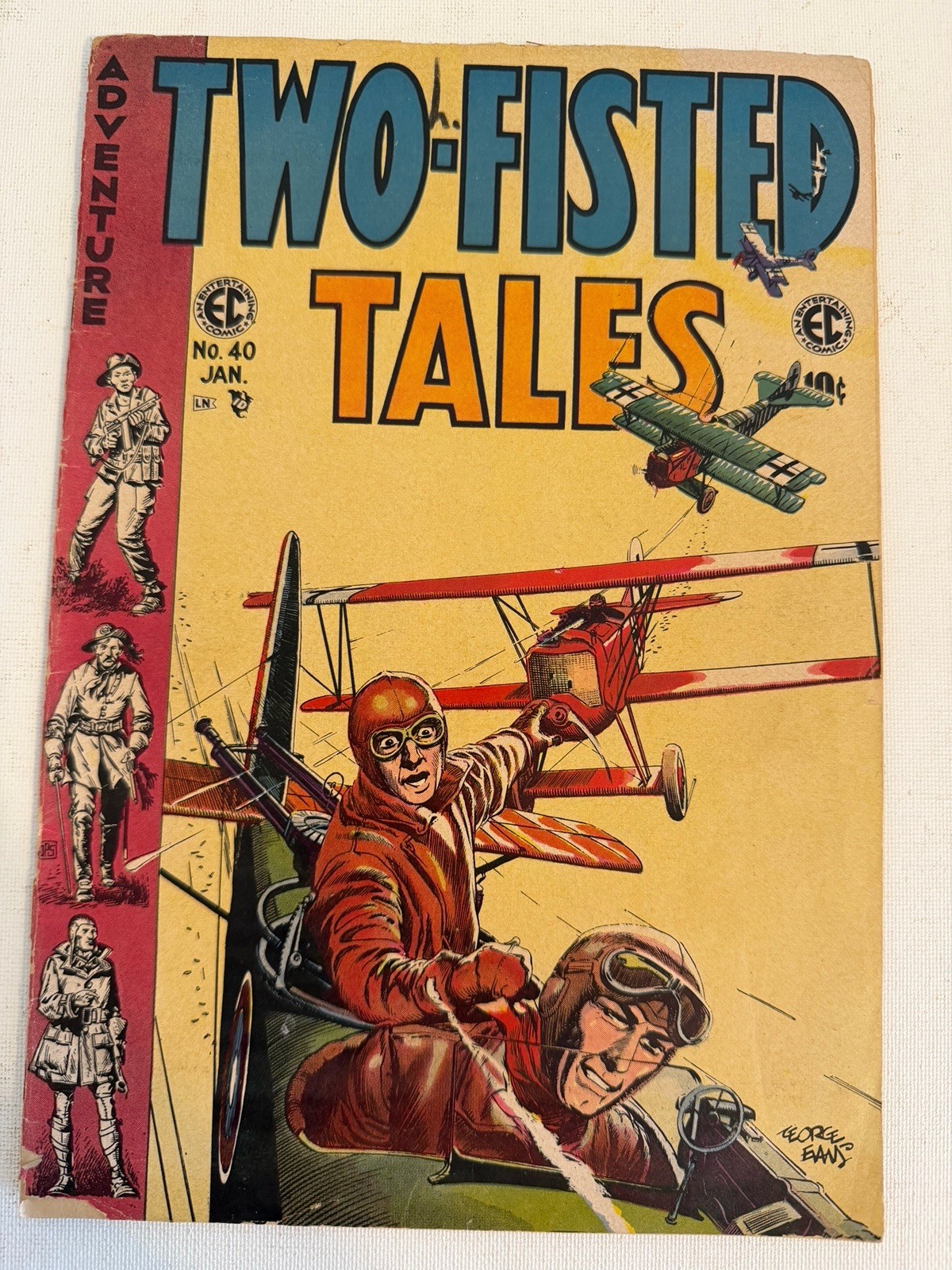 Two Fisted Tales #40 Jan. 1955 EC Comics VG