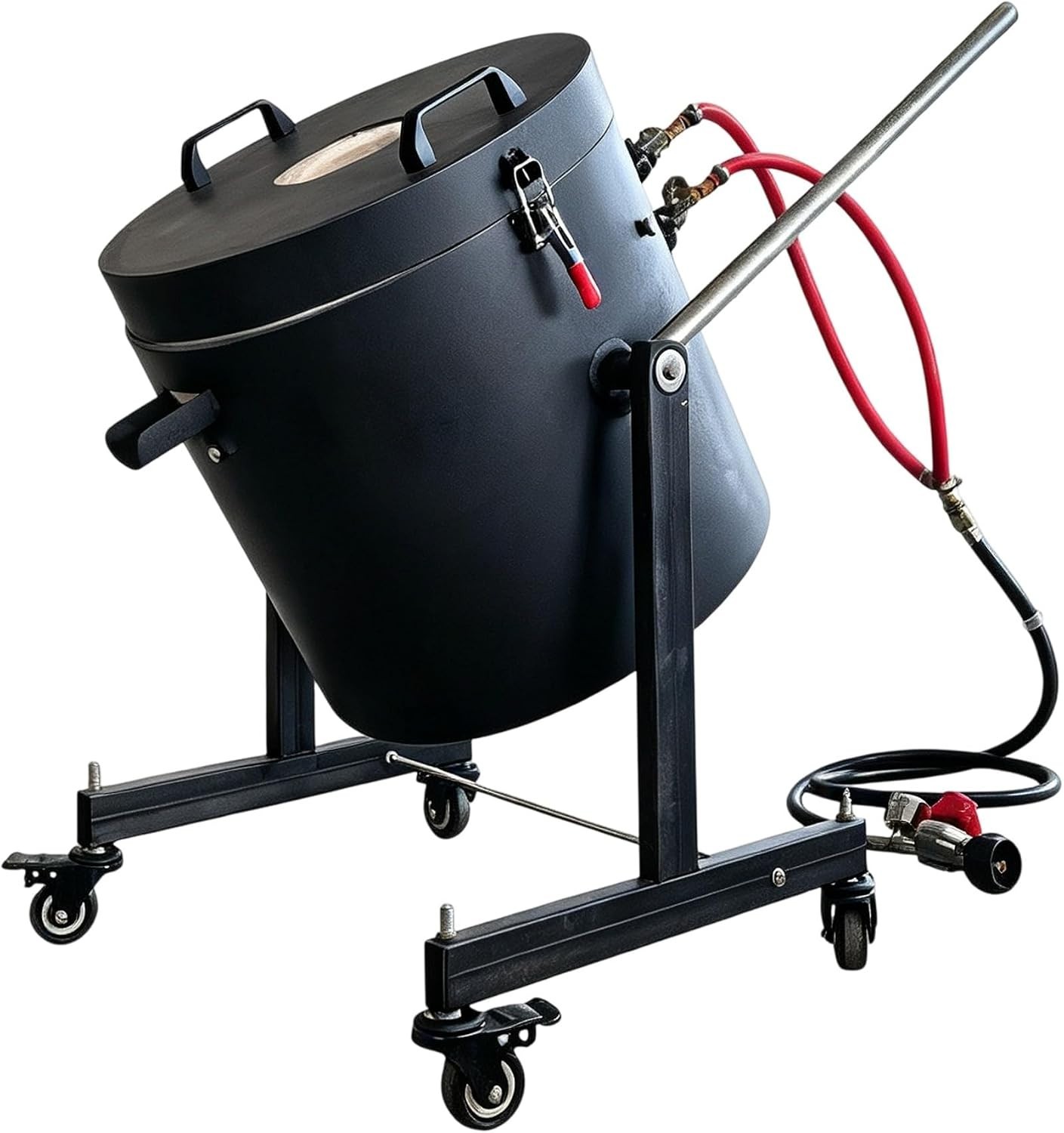 40KG Large Gas Metal Melting Furnace ，Titlable Propane Melting Furnace,No Tongs