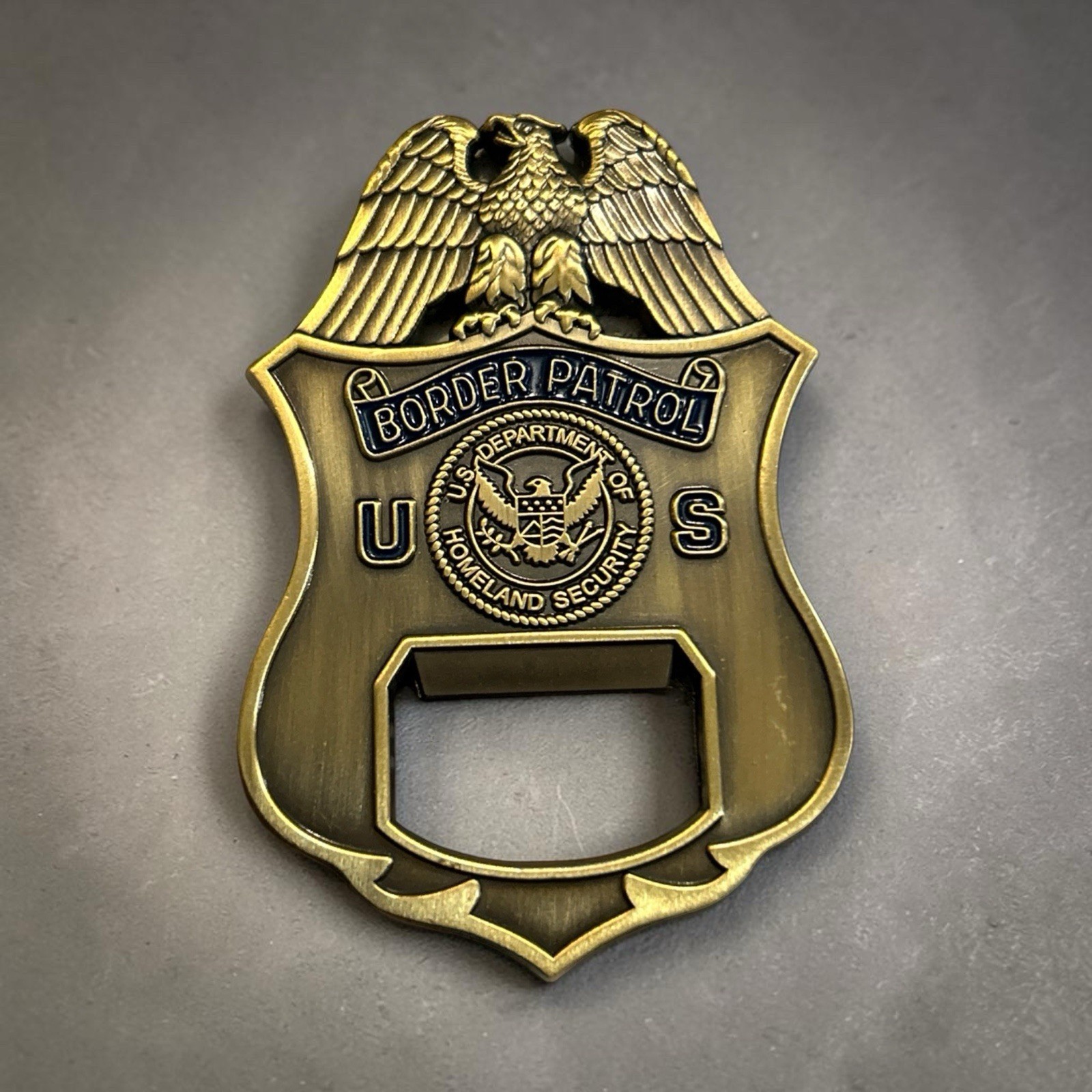 US Department Bottle Opener Challenge Coin