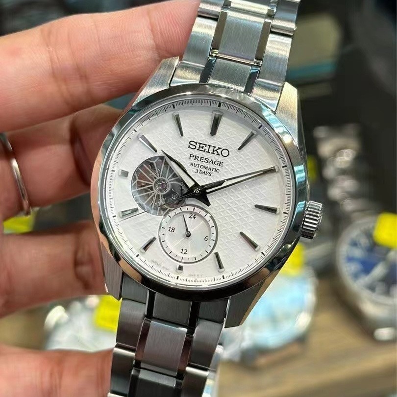 Seiko Sharp Edged Series Men's Automatic Mechanical Watch 40mm