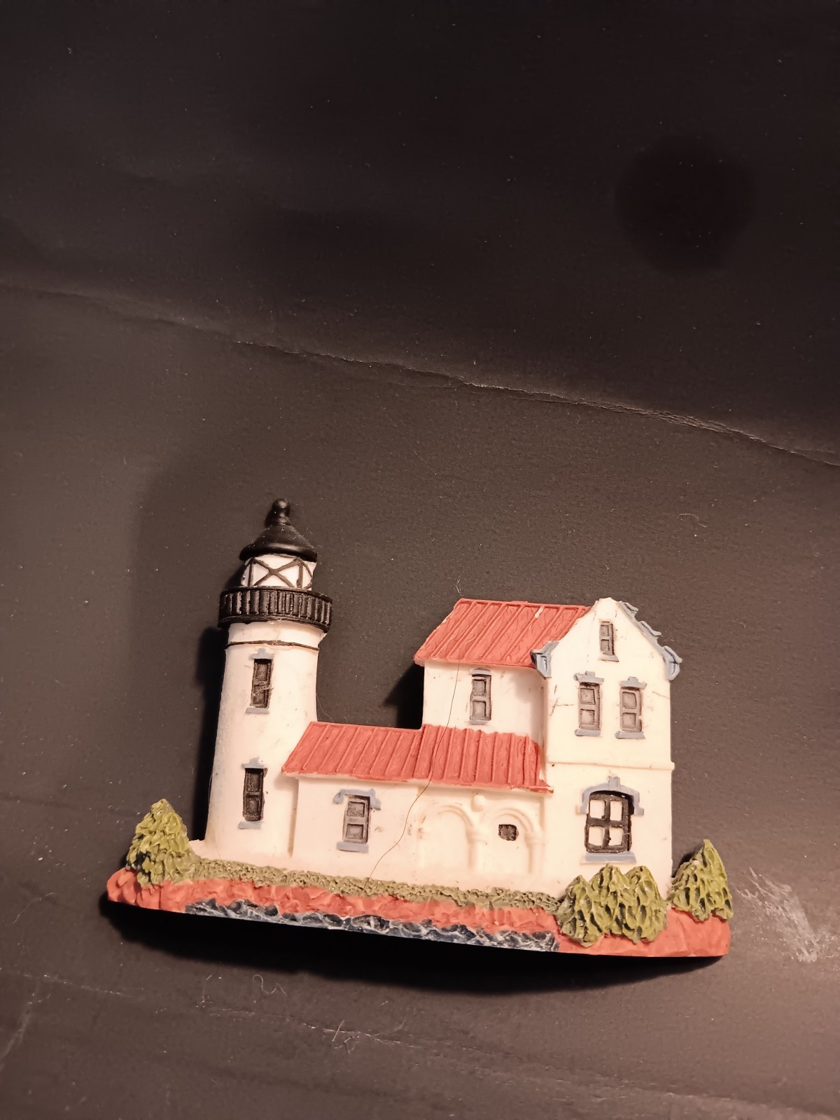 Vintage Mini Lighthouse magnets set of 4