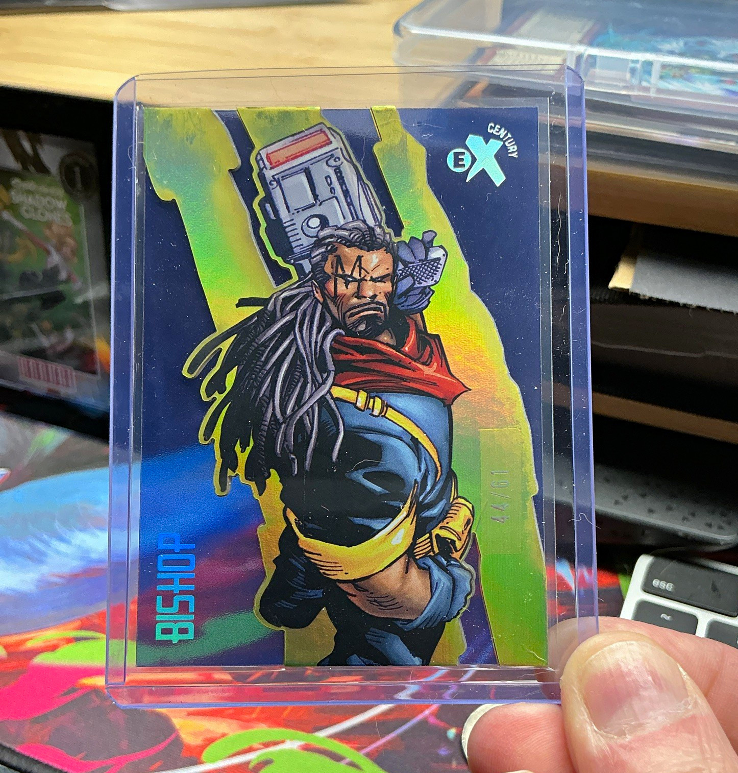 2023 Fleer Ultra Wolverine Bishop EX61 Essential Credentials Now 44/61 Marvel 2023 Fleer Ultra Wolverine Bishop EX61 Essential Credentials Now 44/61 Marvel