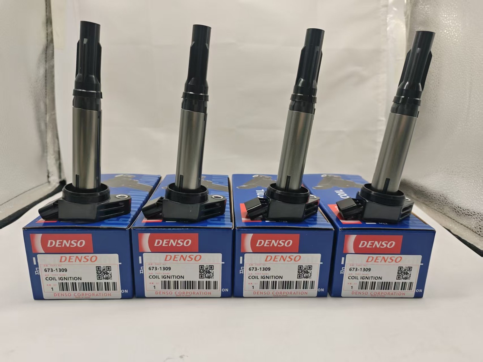4Pcs Denso Ignition Coils 673-1309 90919-02255 For Lexus RAV4 Avalon Camry