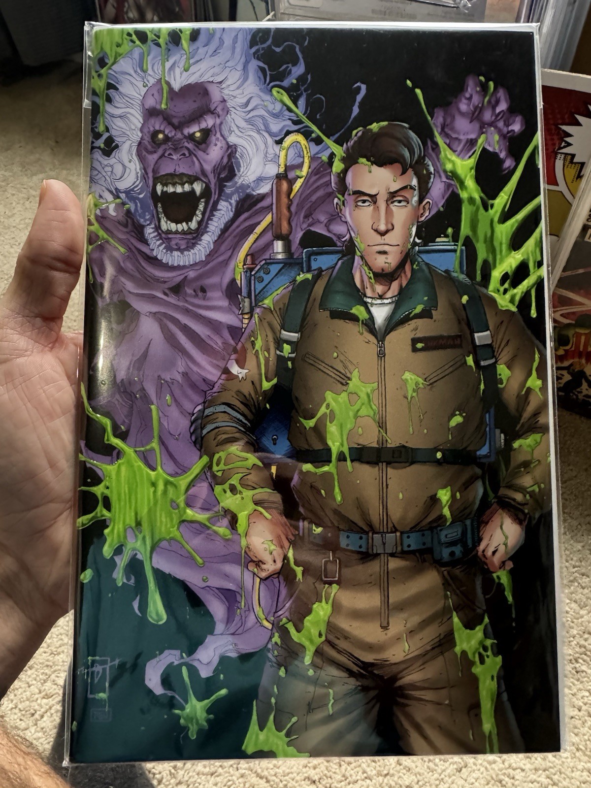 ORBIT: HISTORY OF MOVIES ‘’VENKMAN“ (GHOST) GREEN SLIME SPOT FOIL LTD 60 NM