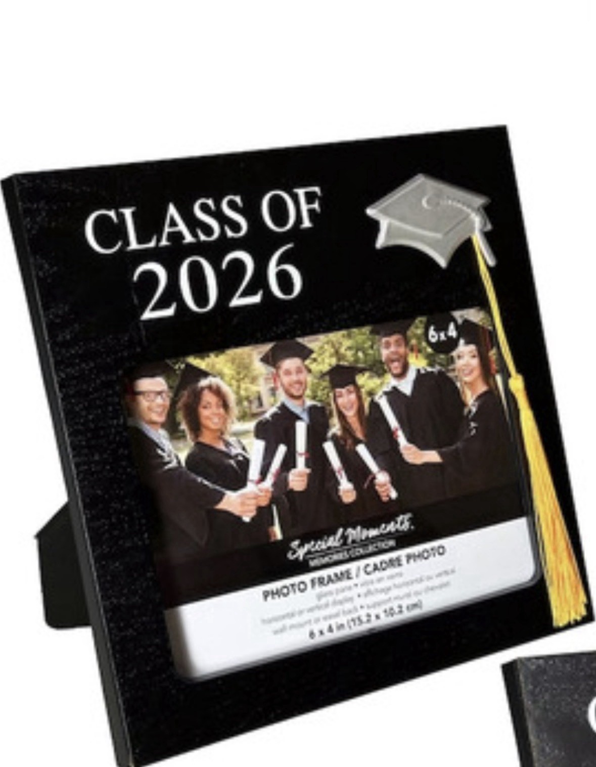 NEW  Class of 2026 Graduation Photo Frame, 6 x 4 in Assorted Designs