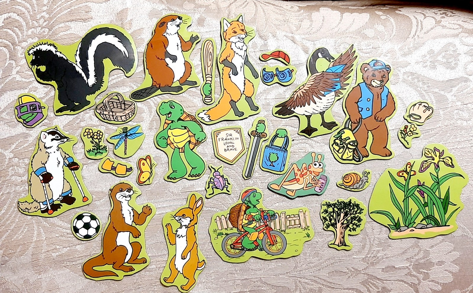 Franklin the Turtle Magnet Set 