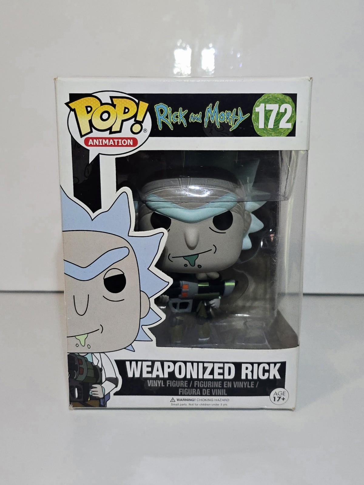 Weaponized Rick Funko Pop #172 Rick And Morty Television Collectible Figure