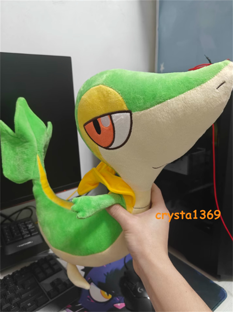 40cm Snivy Giant Plush Doll Soft Pillow Stuffed Toy Anime Game Character Gift