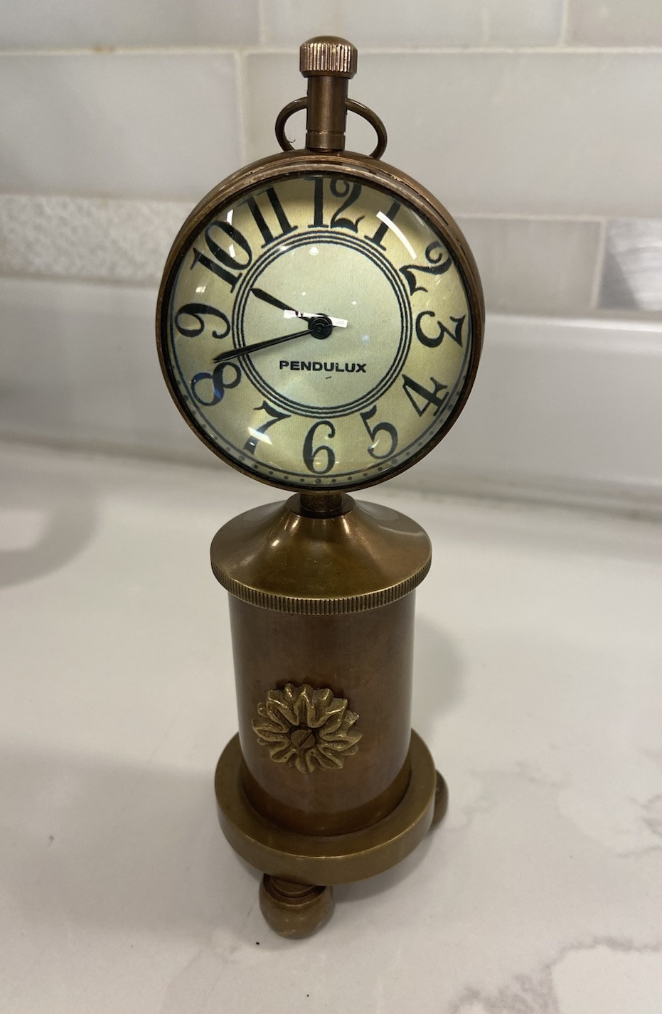 Vintage Pendulux Table/Desk Clock, Miyota Co., Japan Vintage Pendulux Table/Desk Clock, Miyota Co., Japan