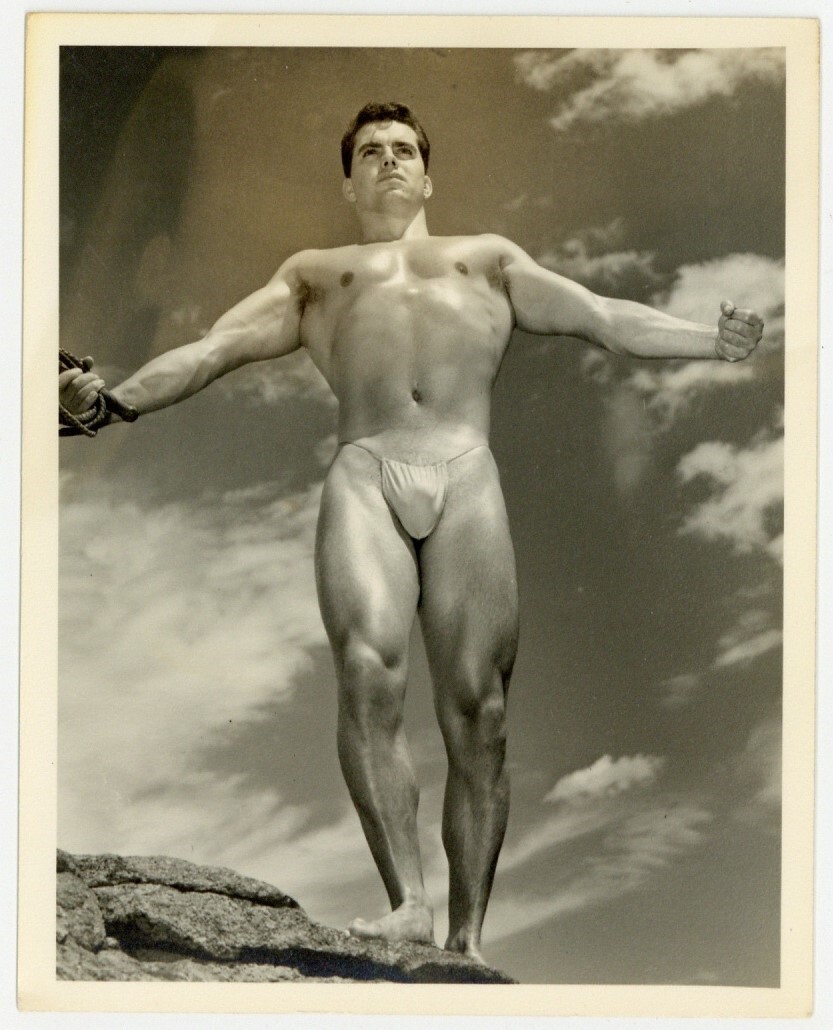  Ray Royal WPG 1950 Buff Beefcake 5x4 Gay Interest Physique Don Whitman Q7985