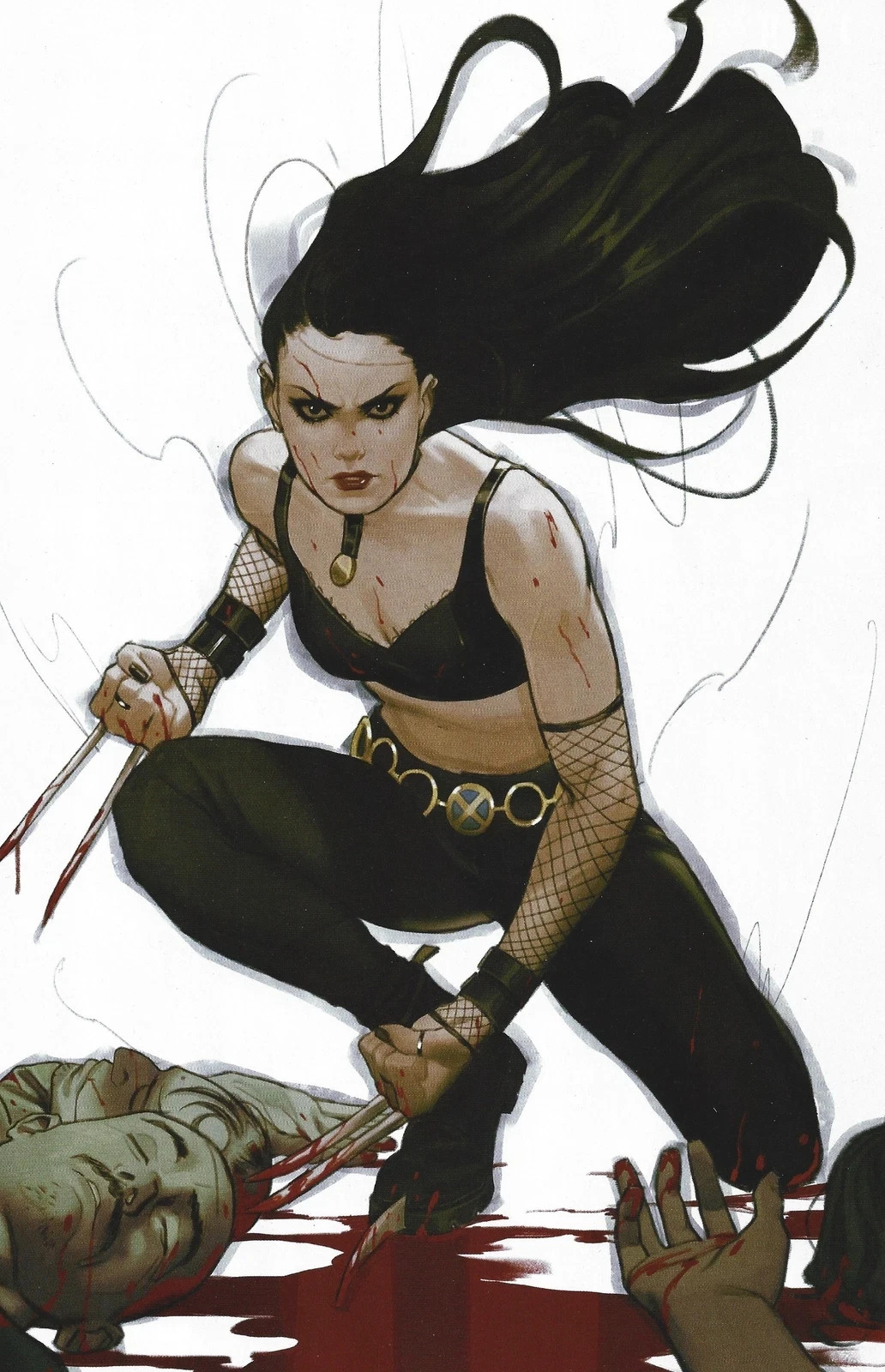NYX #5 1:50 Joshua Sway Swaby X-23 Virgin Variant Marvel 2024 NM