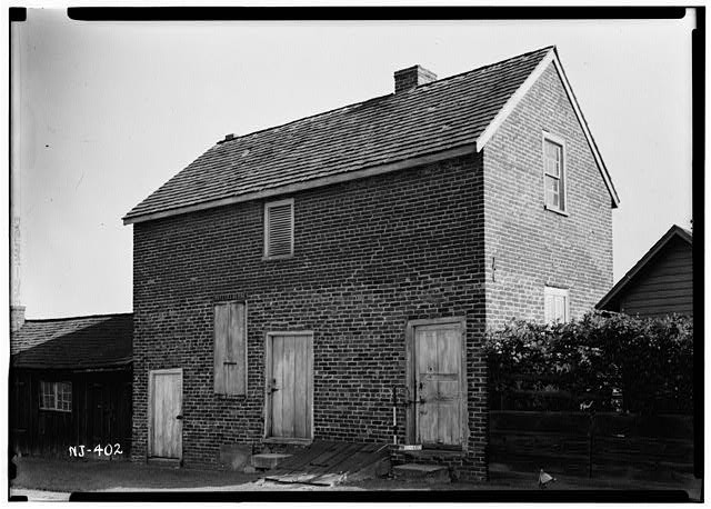 Haddonfield NJ Wood-Haddon House Brew House 1937 Exterior Southwest View