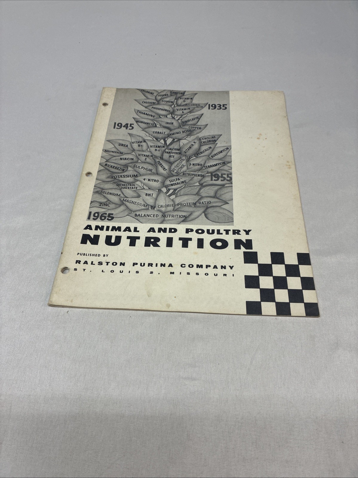 Purina Animal And Poultry Nutrition Promotional Booklet
