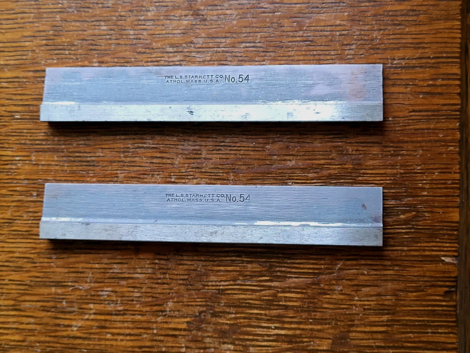 (2) Vintage L. S. Starrett No. 54B 5\