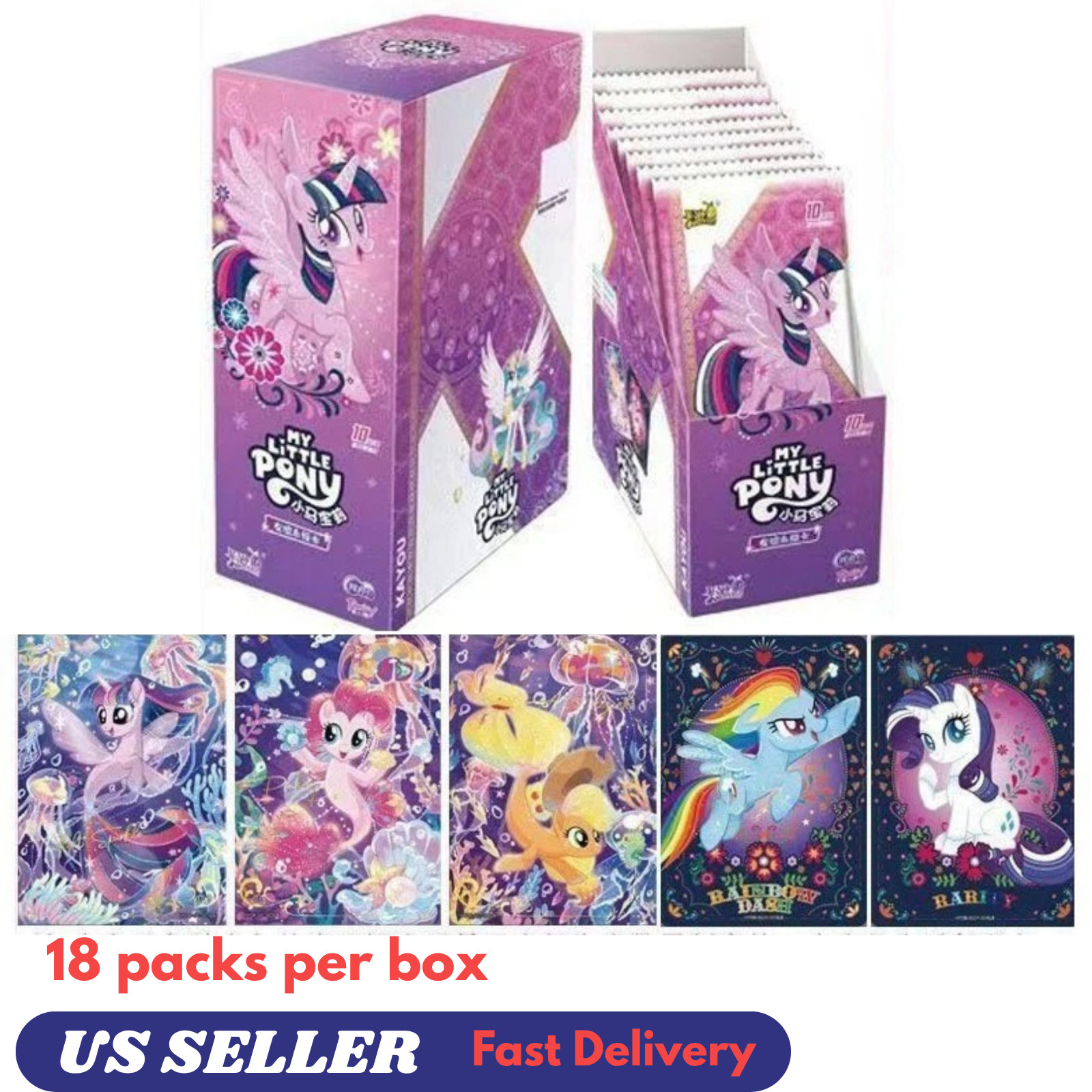 KAYOU My Little Pony Cartoon Collection Card Series 6 Booster NEW Box Sealed USA