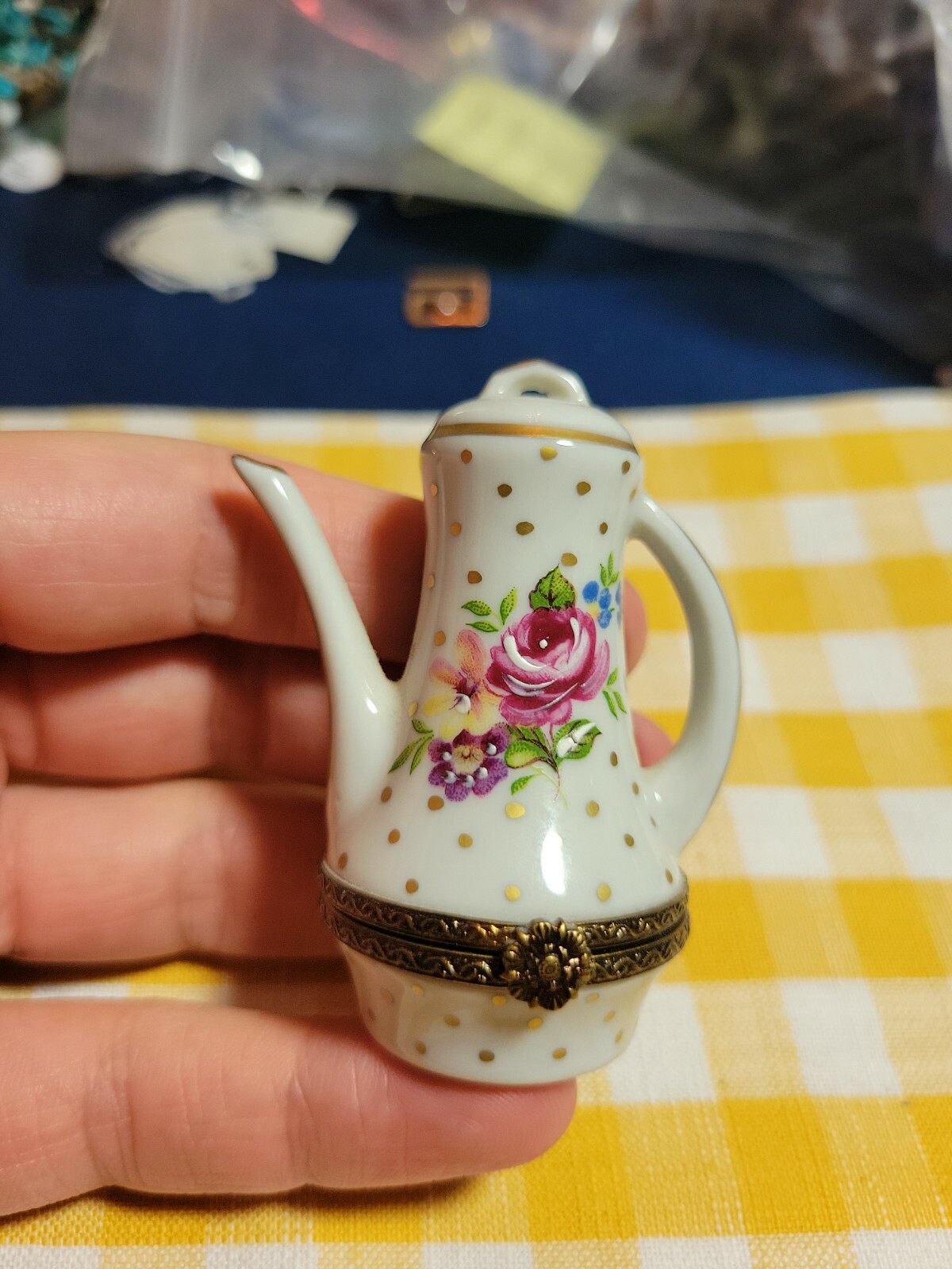 Vintage Fontanille & Marraud FM LIMOGES Trinket Box
