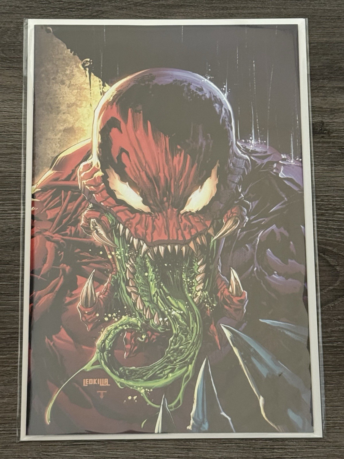 Venom #23 - Ken Lashley 1:200 Ratio Virgin Variant Cover Marvel Comics (2023) NM