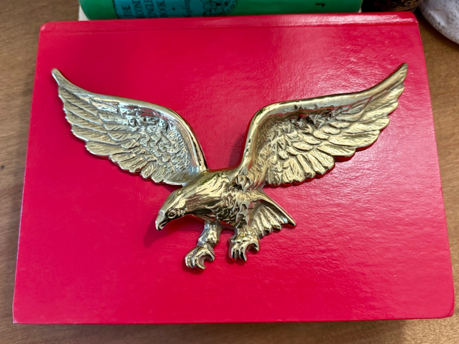 Vintage Virginia Metalcrafters Brass Eagle 9\