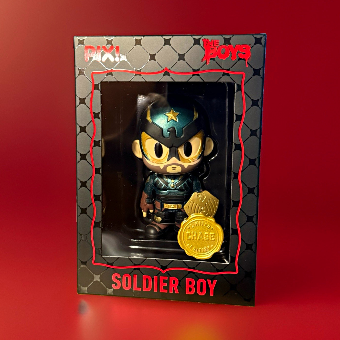 Thrilljoy PIX The Boys Soldier Boy Chase Vinyl Figure 15+ Multicolor