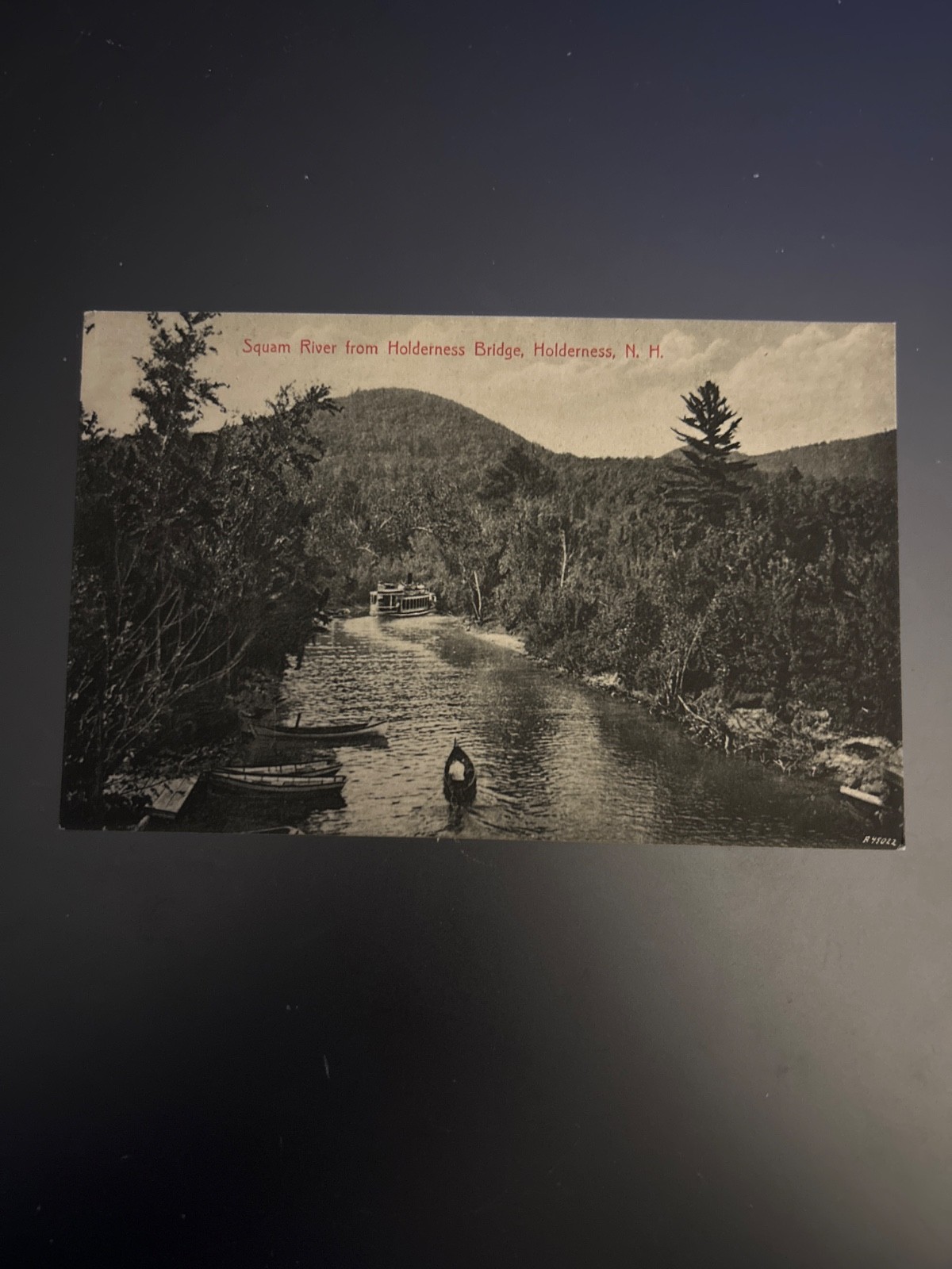 Squam River from Holderness Bridge, Holderness NH