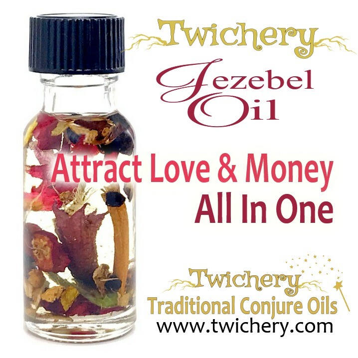 JEZEBEL OIL Wealthy Men, Persuasion, Business Matters, Hoodoo, FROM TWICHERY