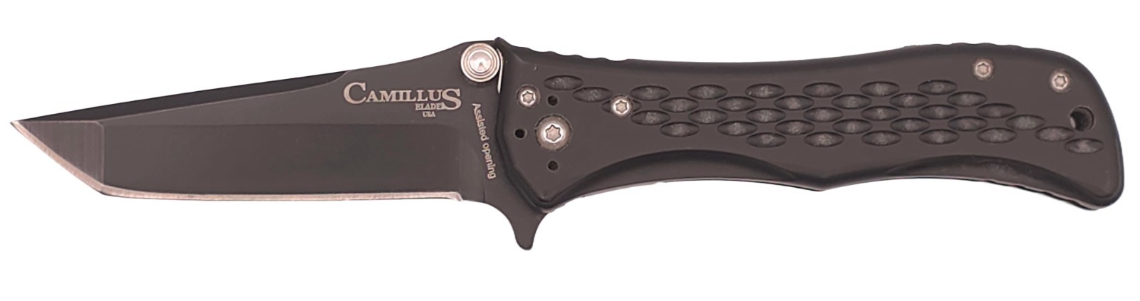 Camillus Blaze 2.82 USA Tanto Assisted Knife Darrel Ralph 717