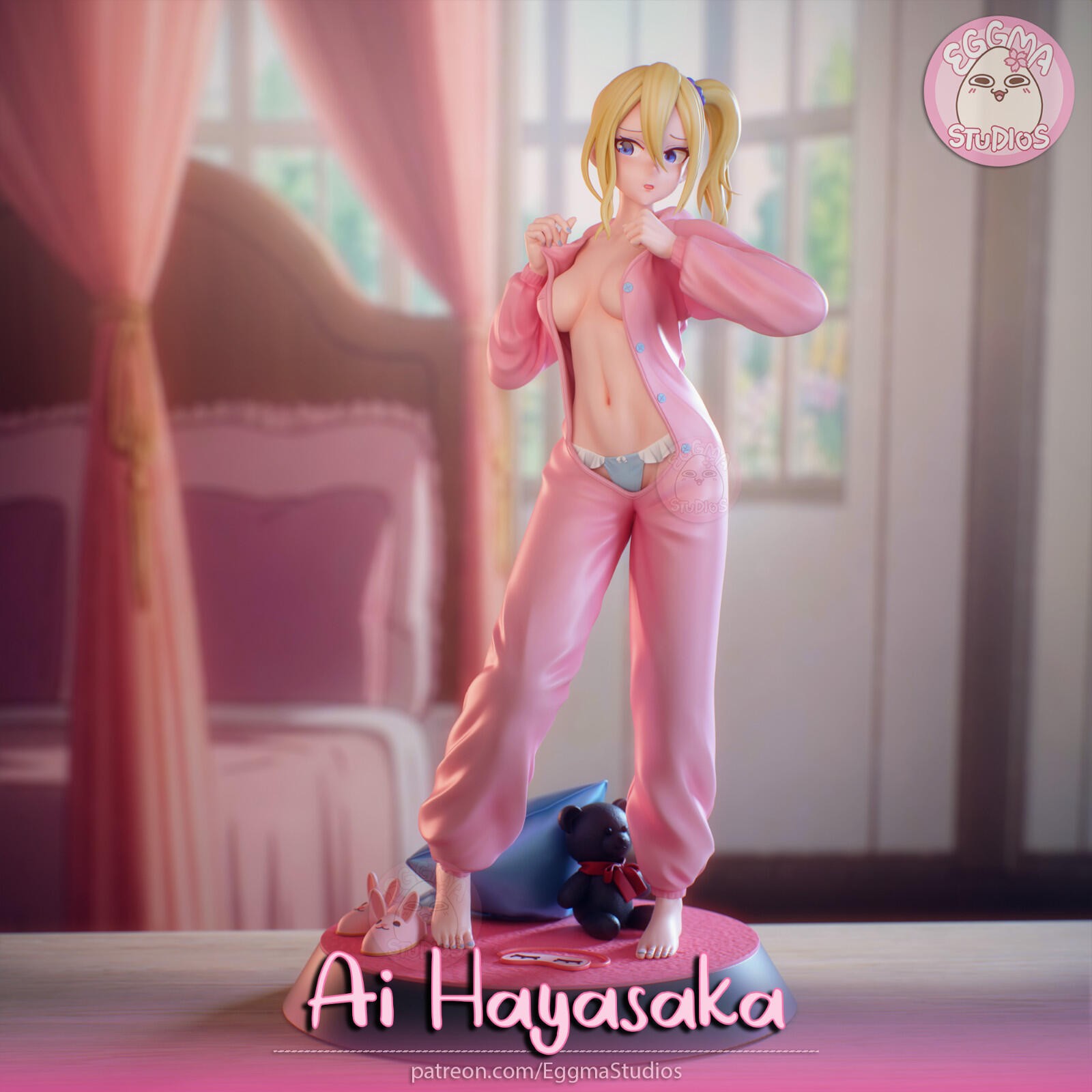 1:8 Ai Hayasaka Inspired UNPAINTED Resin Garage Kit • NSFW Option Available